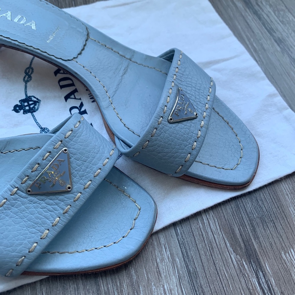 Vintage Prada slide sandals